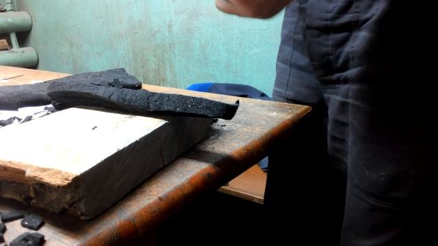 тест ножа кованного из сверла ,сталь Р6М5 смотреть онлайн