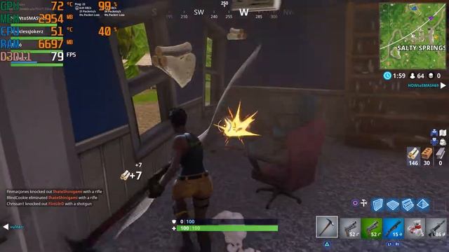 FORTNITE - Max Settings - GTX 1060 6gb - i7-7700K 4.2GHz смотреть онлайн