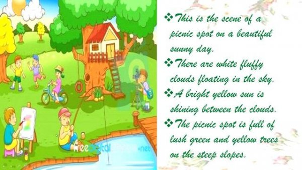 Picture Description | Learn how to describe a picture in less than 20 minutes. | Jyoti's EnGram