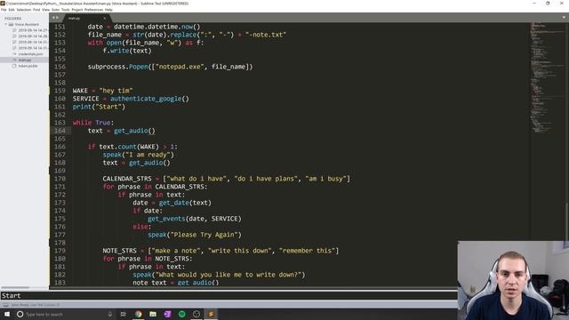 Python Voice Assistant Tutorial #9 - Waking the Assistant смотреть онлайн