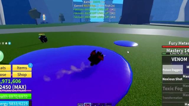 I Mastered VENOM FRUIT and it's OVERPOWERED… (Roblox Blox Fruits) смотреть онлайн