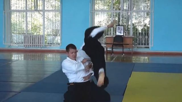 Айкидо - Ханми Хантачи вадза. смотреть онлайн