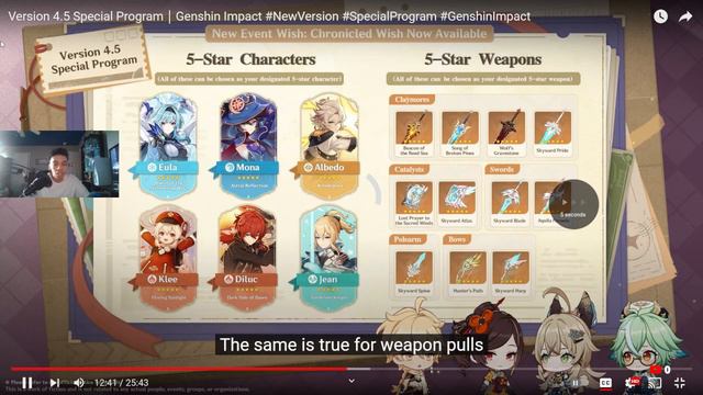 Genshin impact 4.5 REACTION video смотреть онлайн