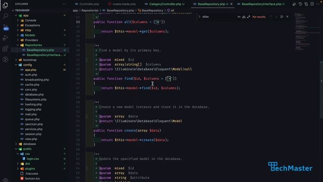 #28 - Triển khai repository cho phần category (1) | PHP Laravel Fullstack | TechMaster смотреть онлайн