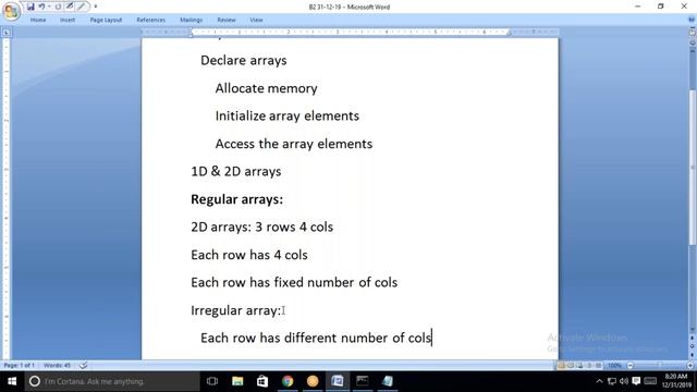 Regular arrays смотреть онлайн