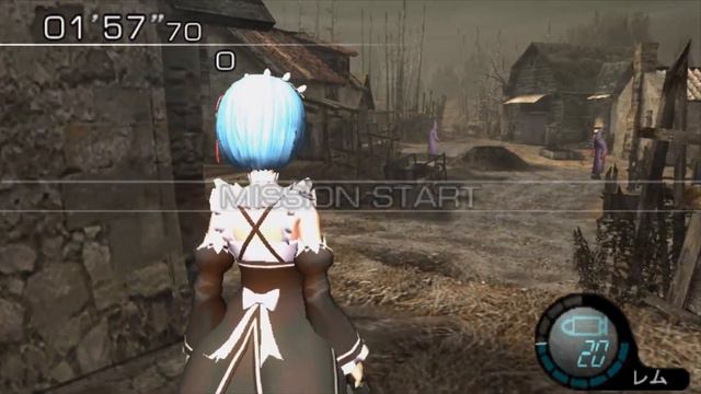 Resident Evil 4 - Mod Rem Re Zero - レム Re：ゼロ para Ada смотреть онлайн