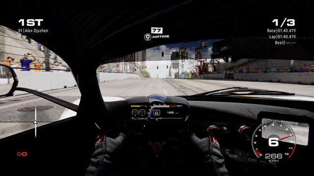 GRID 2019 - Ferrari FXX-K EVO - Car Show Crash Test . 4K 60fps. смотреть онлайн