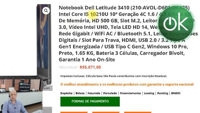 Conheça o novíssimo Dell Latitude 3410. O Especialista Apresenta Episódio 003 - OK Computadores смотреть онлайн