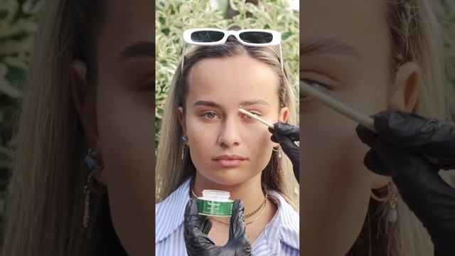 Белая Маска для Бровей от BrowXenna ? #брови #brows #beauty #trends #тренды #browxenna #маска