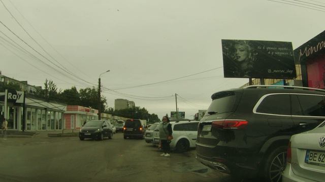 Первомайск, по району - Коротченко - Одесская - Розовая. #timelapse смотреть онлайн