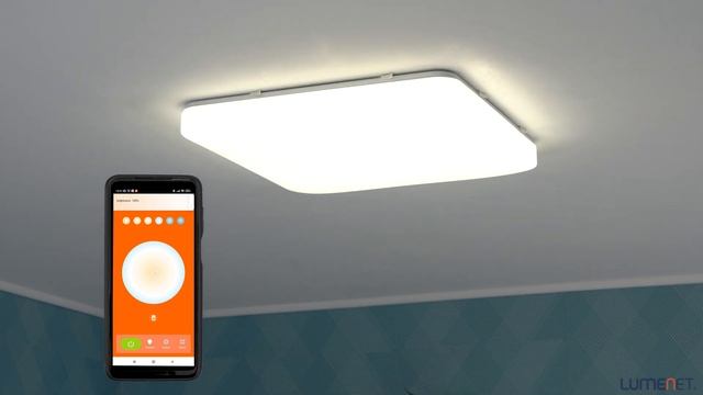Ledvance Smart+ WIFI Orbis Clean LED ceiling lamp 53x53cm, 3000-6500K смотреть онлайн