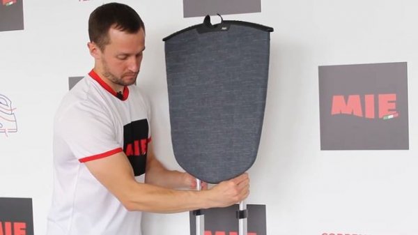 Отпариватель с гладильной доской MIE Elegante ? Как пользоваться | Видеоинструкция