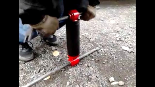 Прокачка амортизатора Koni 7 (полуприцеп Krone) смотреть онлайн