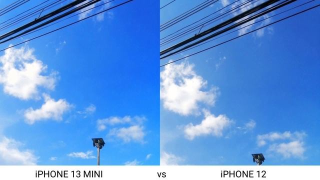 IPhone 13 Mini Vs IPhone 12 Camera Test