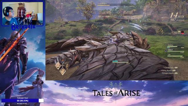 I got ambushed by a dragon - First Playthrough [Hard] - Part 6 | Tales of Arise смотреть онлайн