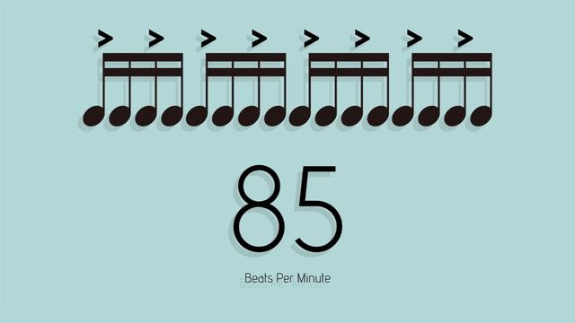 BPM = 85　メトロノーム - metronome - 16分 アクセント2-5 смотреть онлайн