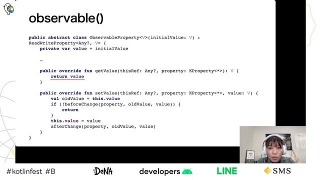 しっかり理解する Delegated properties / Kotlin Fest 2022 смотреть онлайн