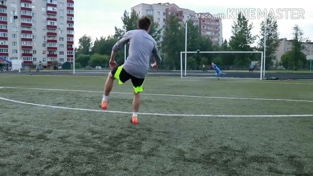 Обучение! Как сильно и точно бить по мячу в футболе