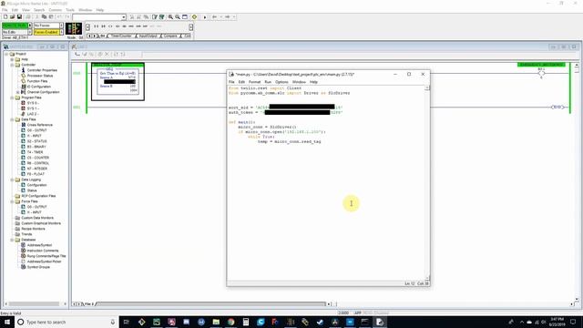 Python and Micrologix1100 Part2 - Sending SMS texts смотреть онлайн