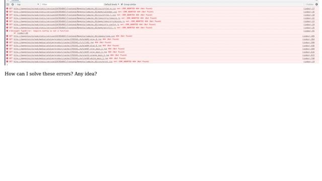 Failed to load resource: the server responded with a status of 404 (Not Found). How to solve... смотреть онлайн