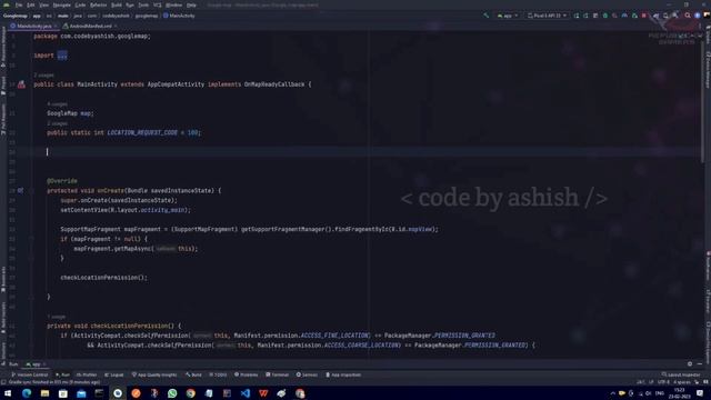 Current Location On Google Map In Android Studio | Java | Hindi Tutorial @CodeByAshish смотреть онлайн