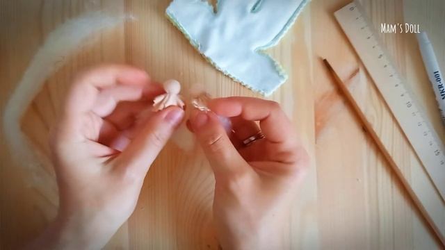 Бесплатный курс "Вальдорфская карманная кукла". Формирование тела. Кулачки. смотреть онлайн