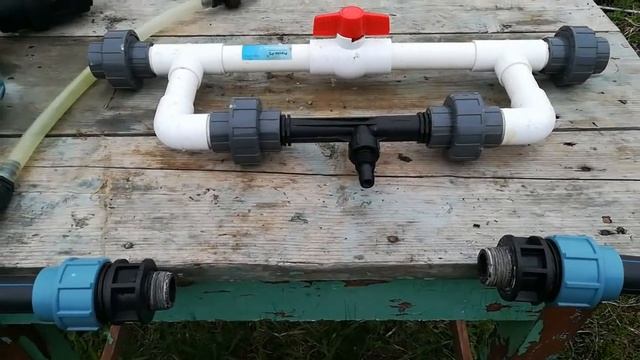 Монтаж капельного полива от А до Я.Часть 2. Система подачи удобрения смотреть онлайн