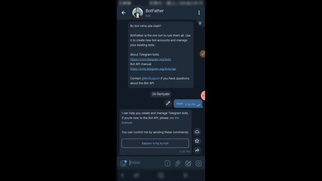 TELEFONDA PHP KODLARSIZ MUKAMMAT BOT YARATISH смотреть онлайн