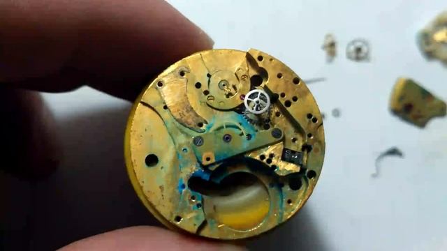 Часы Луч 3055 разбор