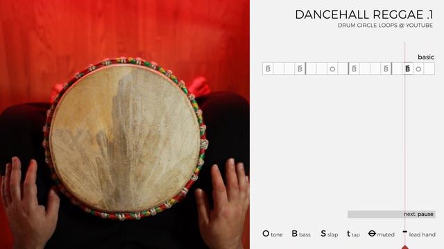 Learn A Reggae Dancehall Rhythm For Djembe [Reggae Dancehall 1] - Djembe Beginner Lesson