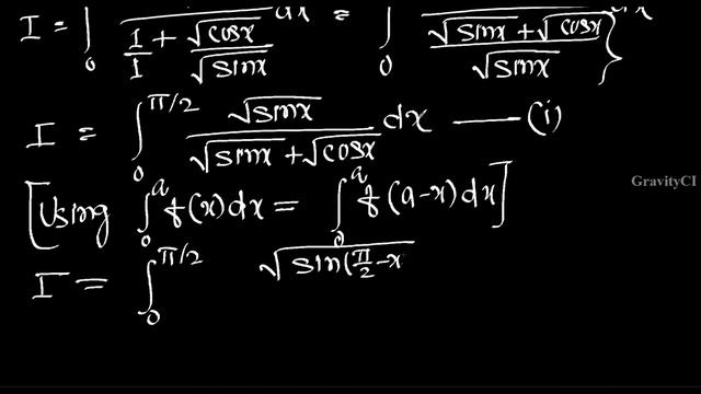 Q31 | Integral 0 to pi / 2 1 / 1 + root cot x dx | Integrate 1 / 1 + root cot x dx from 0 to pi / 2 смотреть онлайн