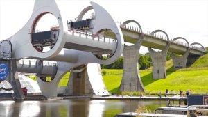 КОЛЕСО ФОЛКИРК (FALKIRK WHEEL) ПОЛЁТ НА НЕБО, ВОДНЫЙ АТТРАКЦИОН
