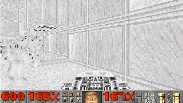 Doom II: Hell on Earth - Map18: The Courtyard (100%) [DOSBox] смотреть онлайн