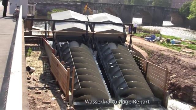 Hannoversch Münden - REHART Wasserkraftanlage смотреть онлайн