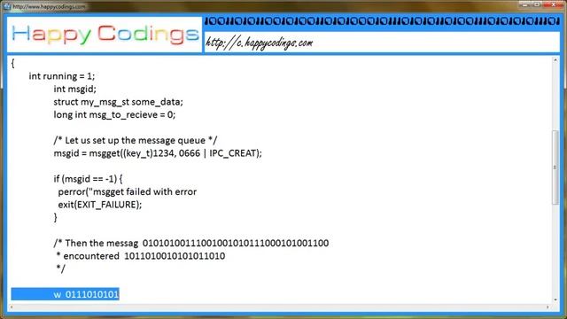 A message queue program that shows a client server implementation c code example смотреть онлайн