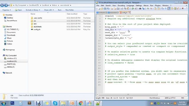 Compass Create | Watch | Rename | SASS Bangla Tutorial | SASS Essential training - Part 1 смотреть онлайн