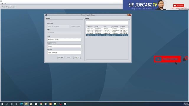 Barcode-Based Property Inventory System | Part 8 – BARCODE GENERATION смотреть онлайн