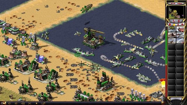 Red Alert 2 | The Dreadnought Defence Style | (7 vs 1) смотреть онлайн