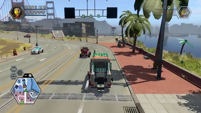 LEGO City Undercover (Nintendo Switch) - Garbage Truck Driving смотреть онлайн