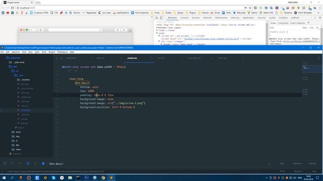 Html Junior #1. Верстаем Лендинг - Часть 3 (Верстка psd, Css, Html, Sass, Bootstrap, jQuery) смотреть онлайн