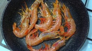 Простой рецепт как вкусно приготовить Креветки - ЛАНГУСТИНЫ.