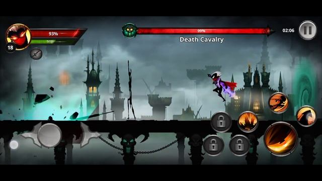 Stickman Legends: Shadow Fight #4 - (Undead Castle Part 4/Death Calvary) смотреть онлайн