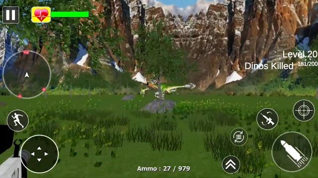 Jurassic Dinosaur Hunter :Survival Dino Game 2021 Android Gameplay #3 смотреть онлайн
