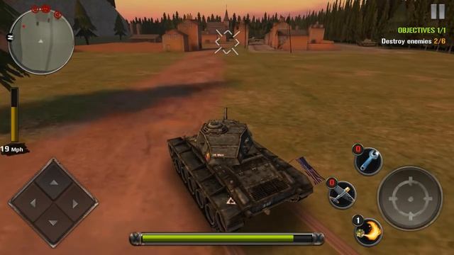 Tanks of Battle World War 2 - Android Gameplay HD смотреть онлайн