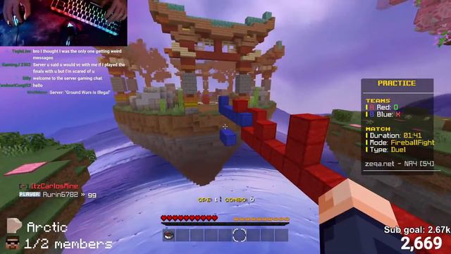 Zeqa Live But Valentines Day Update!? (1v1's, Parties, Events) смотреть онлайн