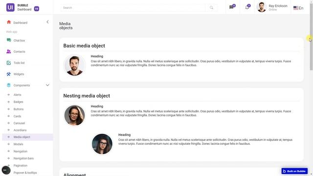 Bubble.io Advanced UI Kit / Screencast смотреть онлайн