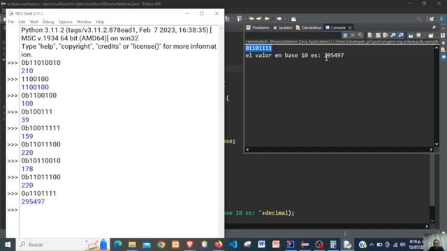 Conversión Octal a decimal Quinario a decimal Java sin uso Math, realmente fácil. Sin Math.pow() смотреть онлайн
