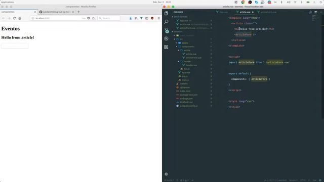 Comunicação entre componentes no Vue 2.0 смотреть онлайн