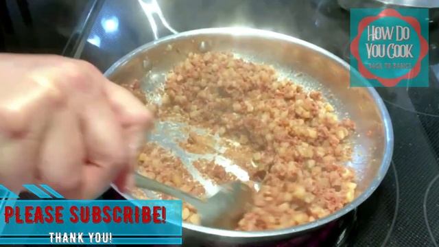 EASY CORNED BEEF HASH & EGGS BREAKFAST - Step By Step Video смотреть онлайн