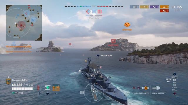 Pick a Premium : HOOD | World of Warships Legends PS4 Xbox1 смотреть онлайн